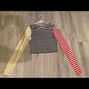 Alice and Olivia Borderline Top